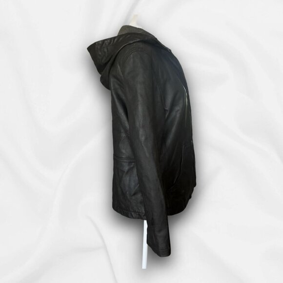 Vintage Colebrook Leather Jacket - Grungecore, Rockercore, Y2K, Goth, Sz M - Picture 4 of 10